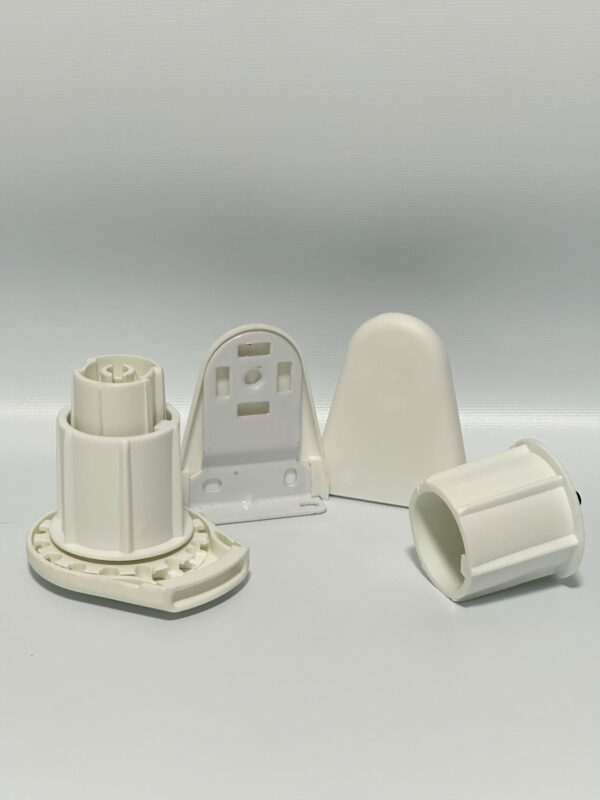 KIT VTX 20 PARA TUBO DE 38mm a 50mm COLOR BLANCO